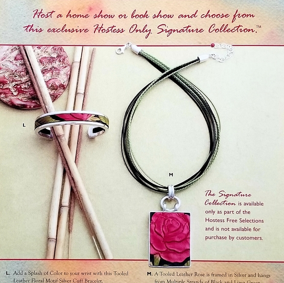 VERY RARE Silpada Sterling Silver & Leather Cuff Bracelet - Picture 6 of 12